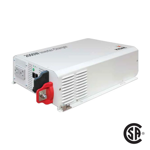 Kisae 12 Volt 2000Watt UPS Inverter-Charger with ATS